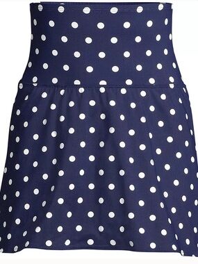 Lands' End Tummy Control High Waisted Swim Skirt